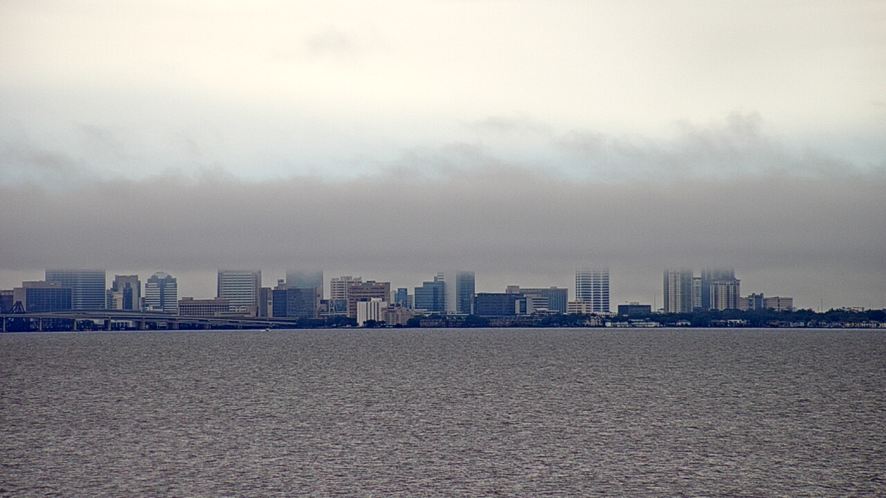 Thumbnail for current weather camera view from Florida Yacht Club in Jacksonville, Florida