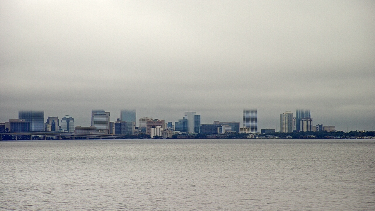 Thumbnail for current weather camera view from Florida Yacht Club in Jacksonville, Florida