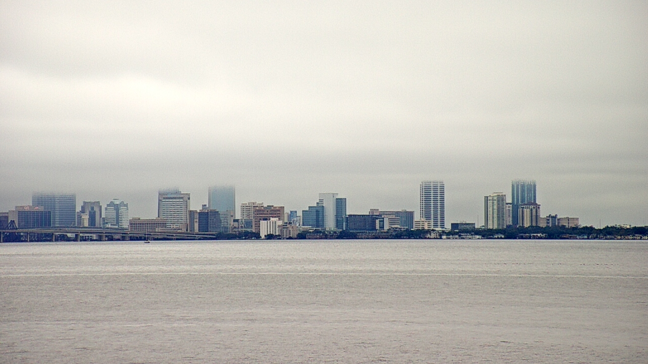 Thumbnail for current weather camera view from Florida Yacht Club in Jacksonville, Florida