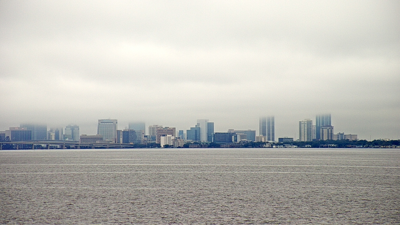 Thumbnail for current weather camera view from Florida Yacht Club in Jacksonville, Florida