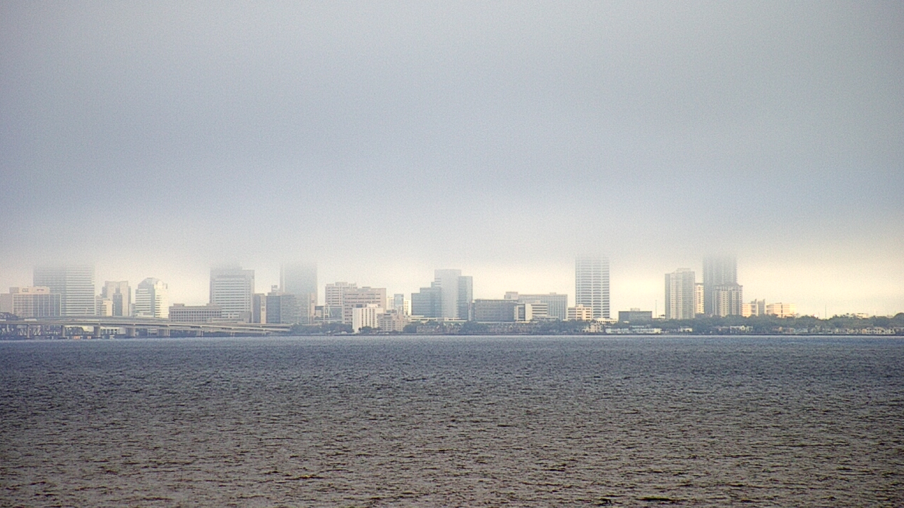 Thumbnail for current weather camera view from Florida Yacht Club in Jacksonville, Florida