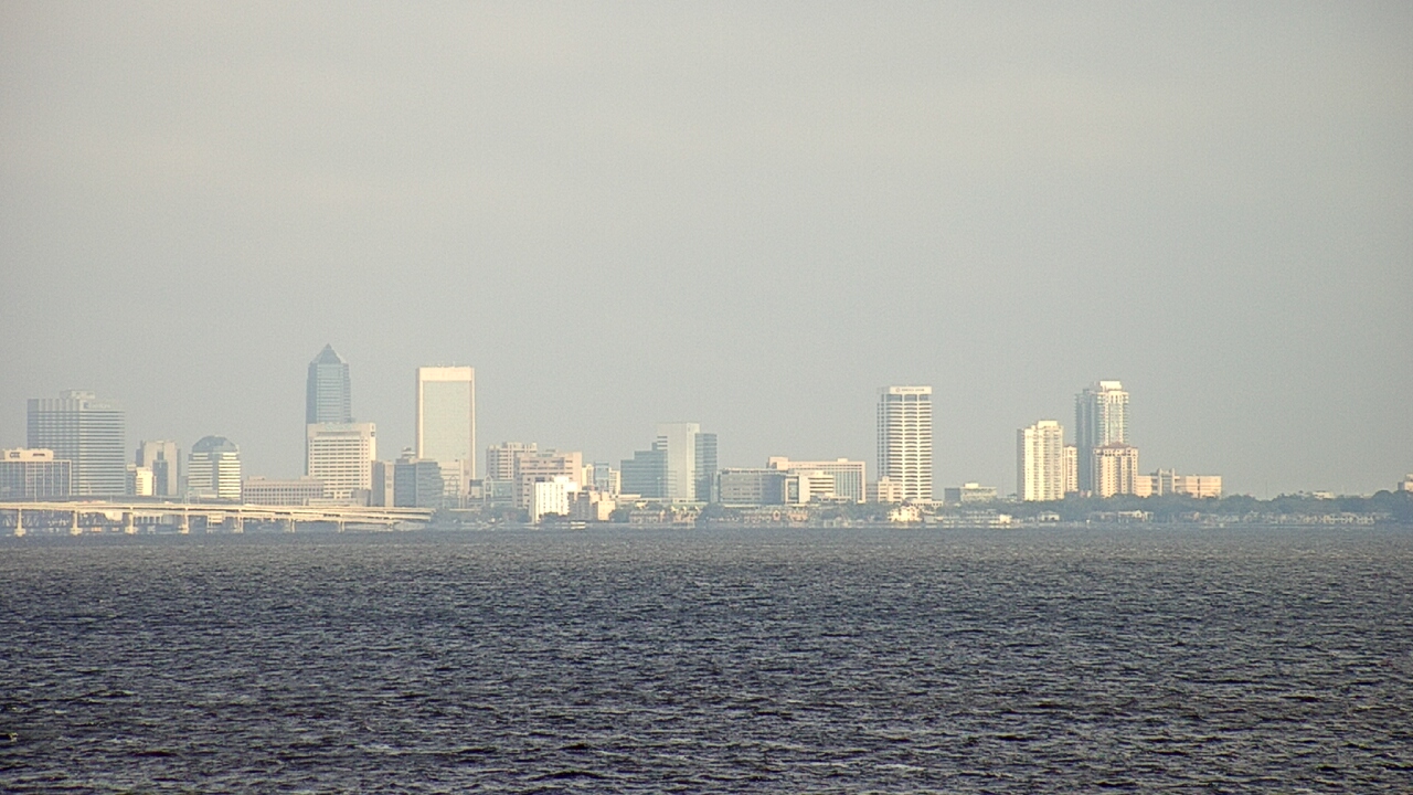 Thumbnail for current weather camera view from Florida Yacht Club in Jacksonville, Florida