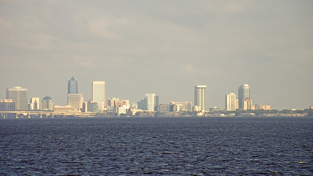 Thumbnail for current weather camera view from Florida Yacht Club in Jacksonville, Florida