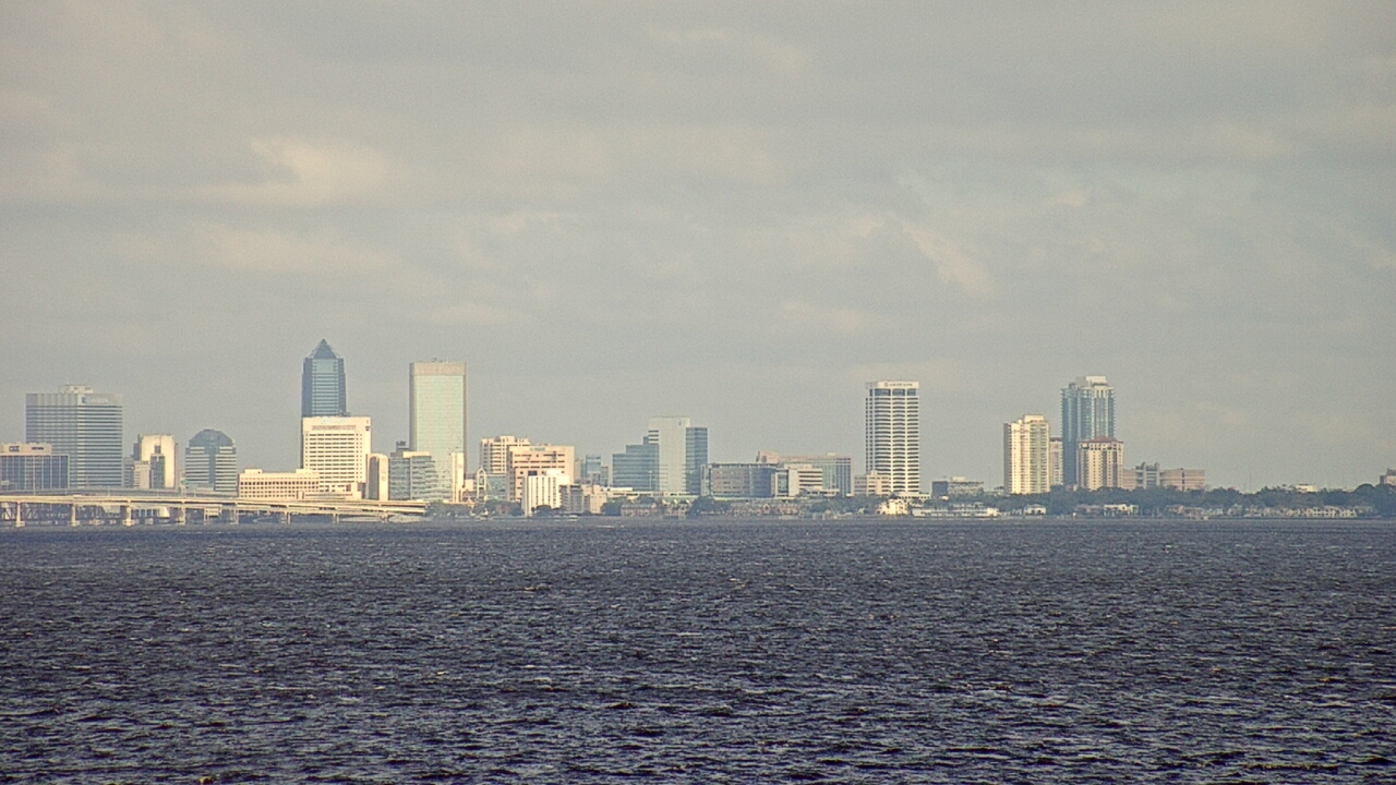 Thumbnail for current weather camera view from Florida Yacht Club in Jacksonville, Florida