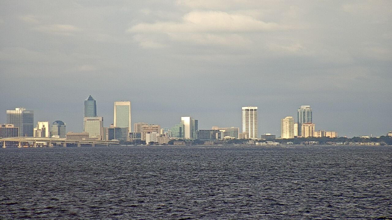 Thumbnail for current weather camera view from Florida Yacht Club in Jacksonville, Florida