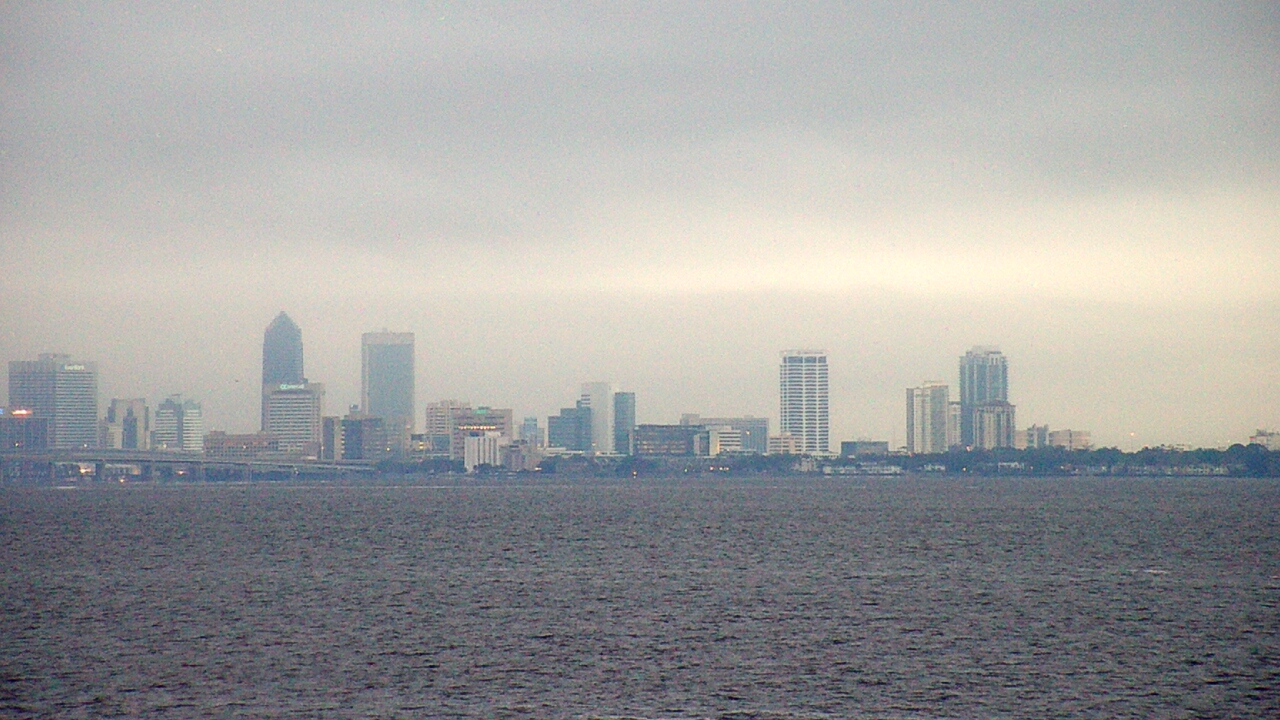 Thumbnail for current weather camera view from Florida Yacht Club in Jacksonville, Florida