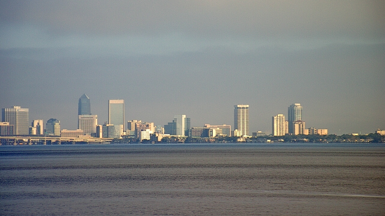 Thumbnail for current weather camera view from Florida Yacht Club in Jacksonville, Florida