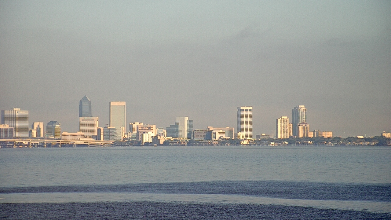 Thumbnail for current weather camera view from Florida Yacht Club in Jacksonville, Florida