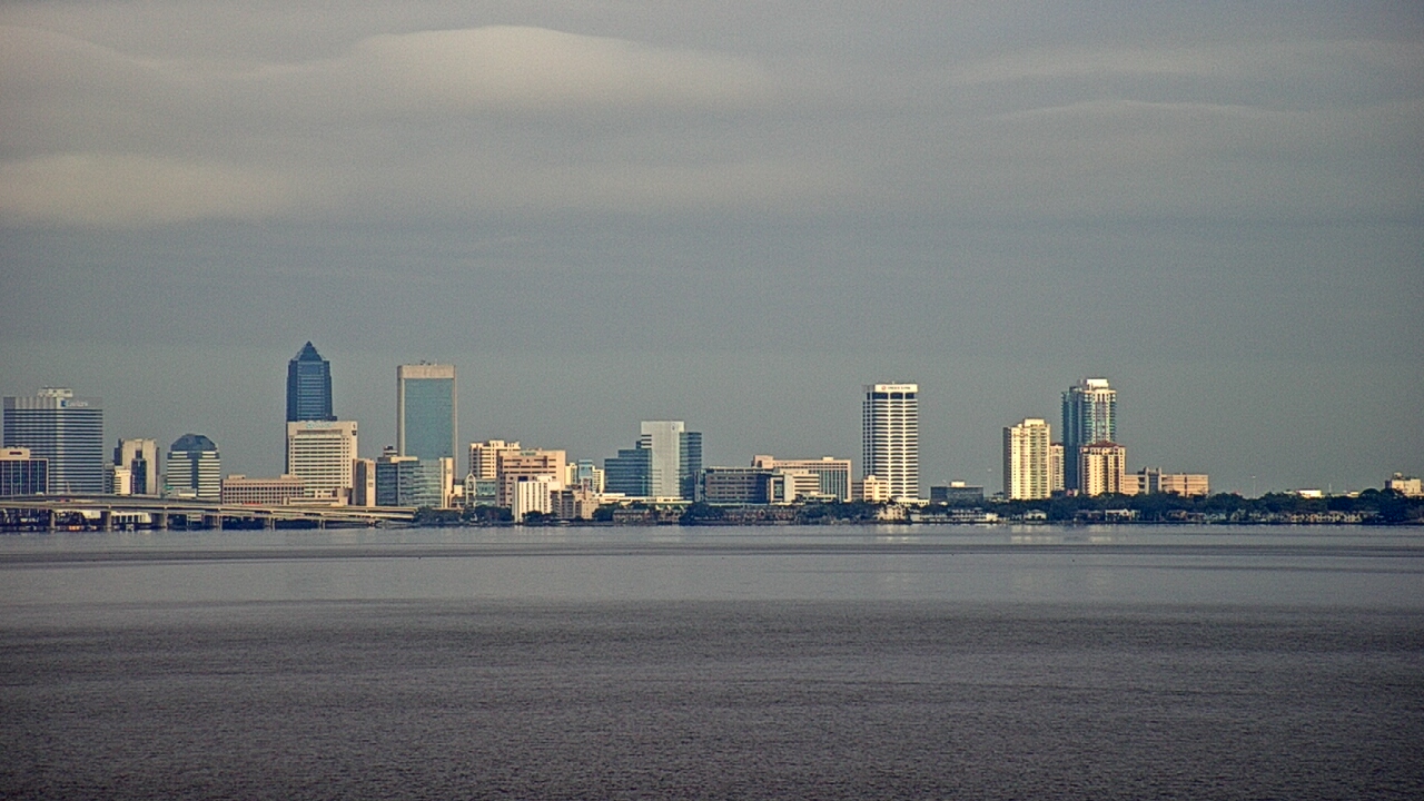 Thumbnail for current weather camera view from Florida Yacht Club in Jacksonville, Florida