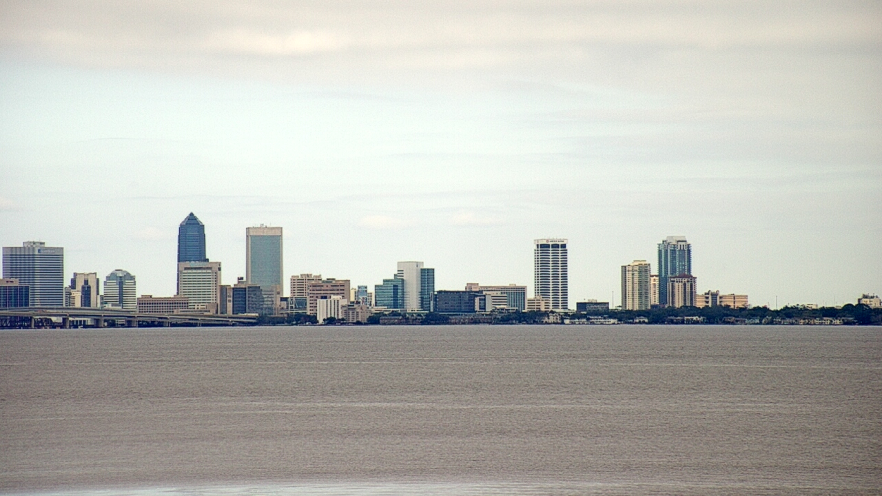 Thumbnail for current weather camera view from Florida Yacht Club in Jacksonville, Florida