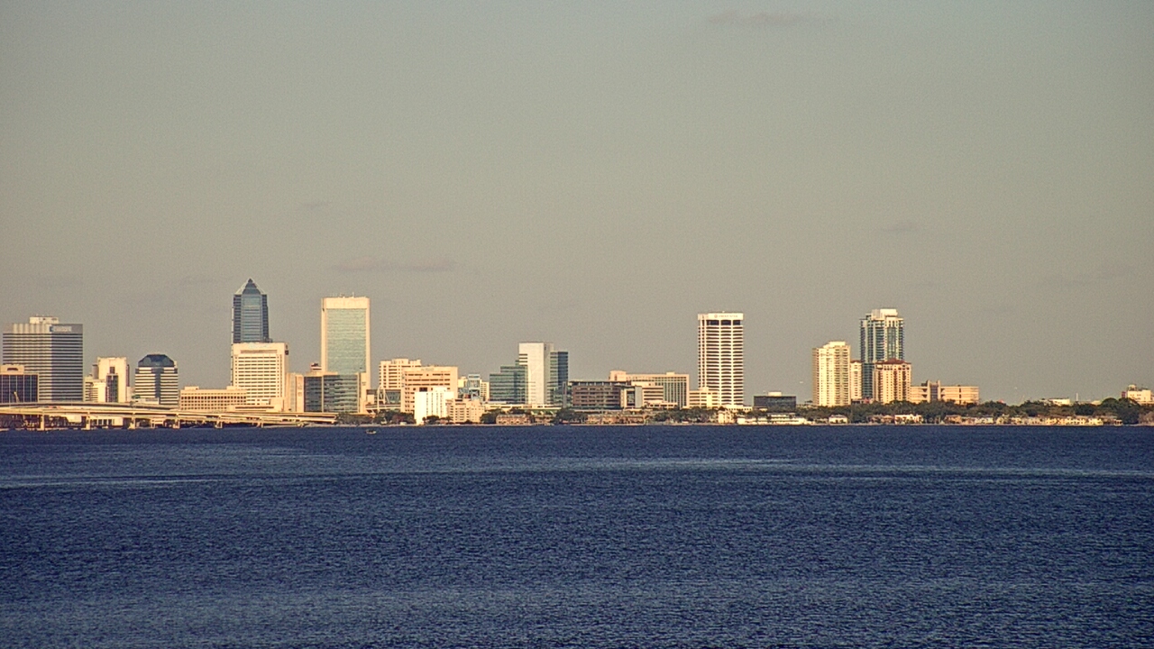 Thumbnail for current weather camera view from Florida Yacht Club in Jacksonville, Florida