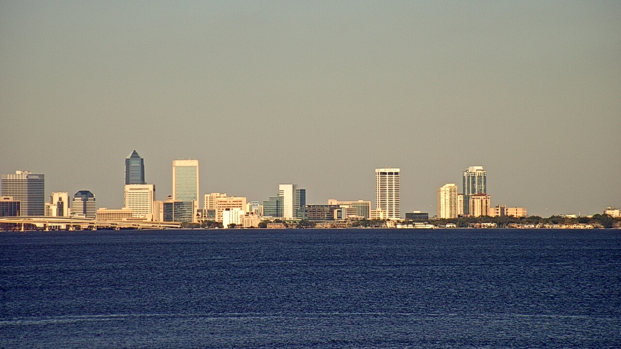 Thumbnail for current weather camera view from Florida Yacht Club in Jacksonville, Florida