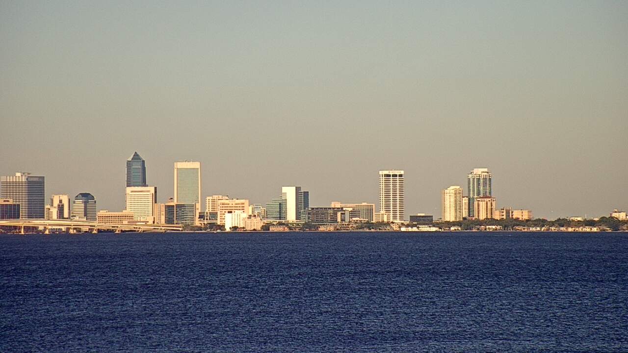 Thumbnail for current weather camera view from Florida Yacht Club in Jacksonville, Florida