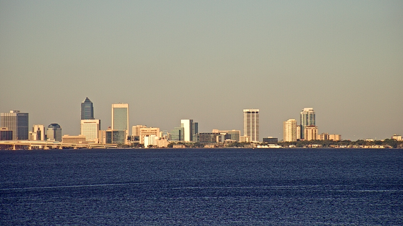 Thumbnail for current weather camera view from Florida Yacht Club in Jacksonville, Florida