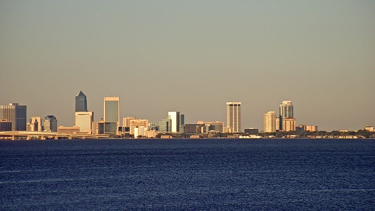 Thumbnail for current weather camera view from Florida Yacht Club in Jacksonville, Florida