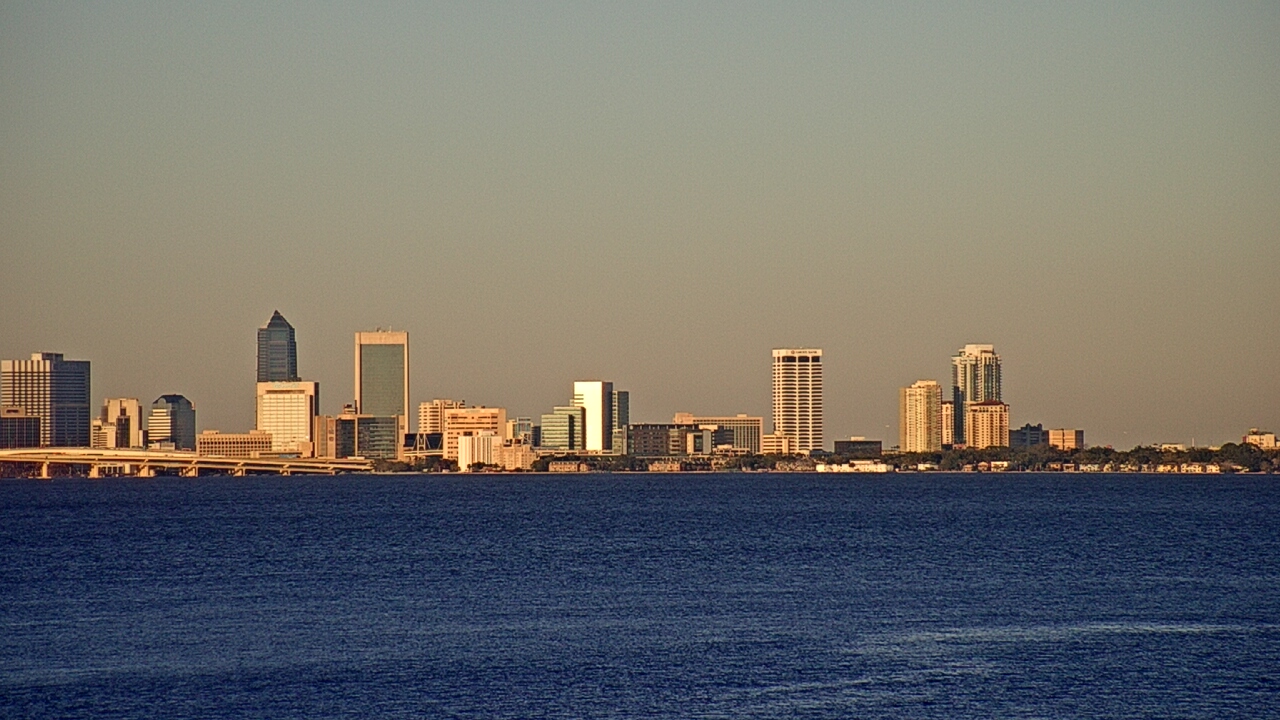Thumbnail for current weather camera view from Florida Yacht Club in Jacksonville, Florida