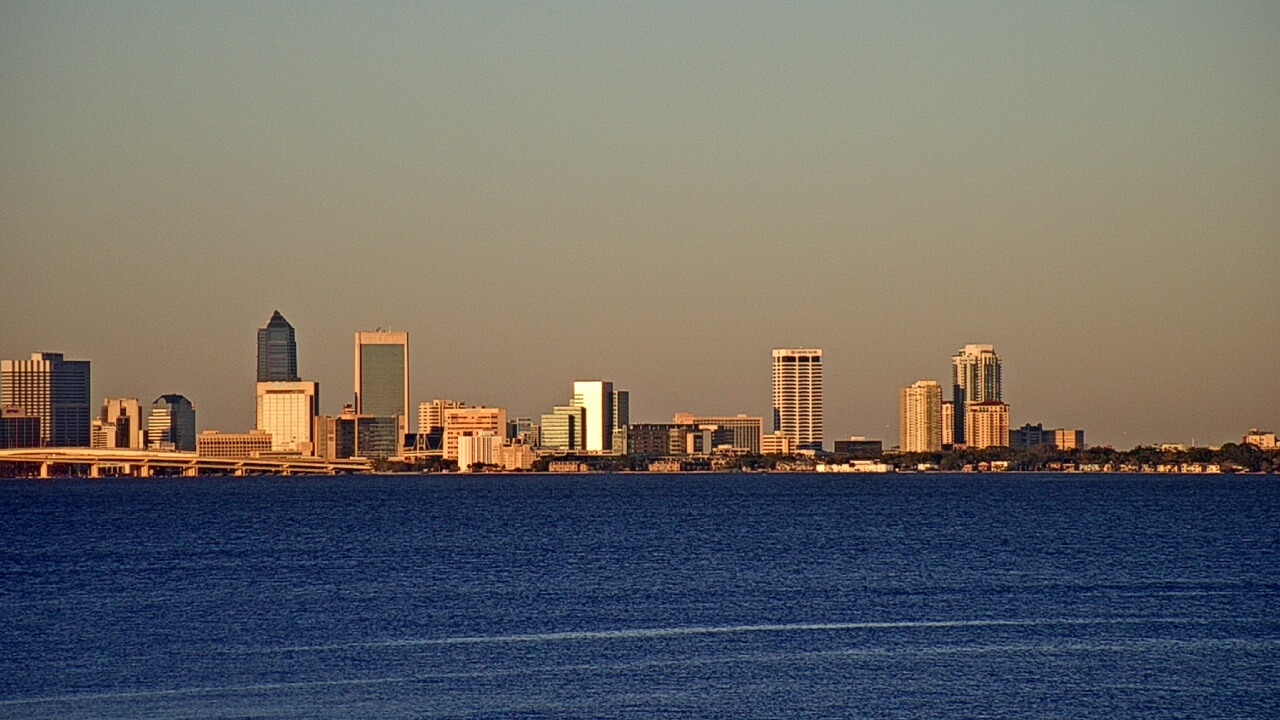 Thumbnail for current weather camera view from Florida Yacht Club in Jacksonville, Florida