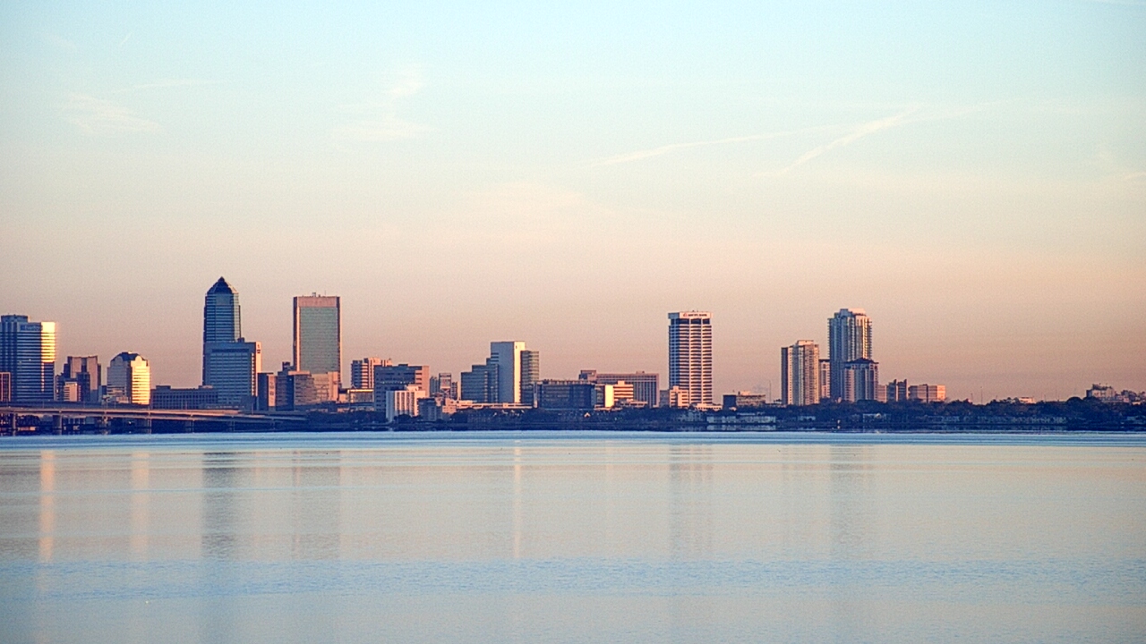 Thumbnail for current weather camera view from Florida Yacht Club in Jacksonville, Florida
