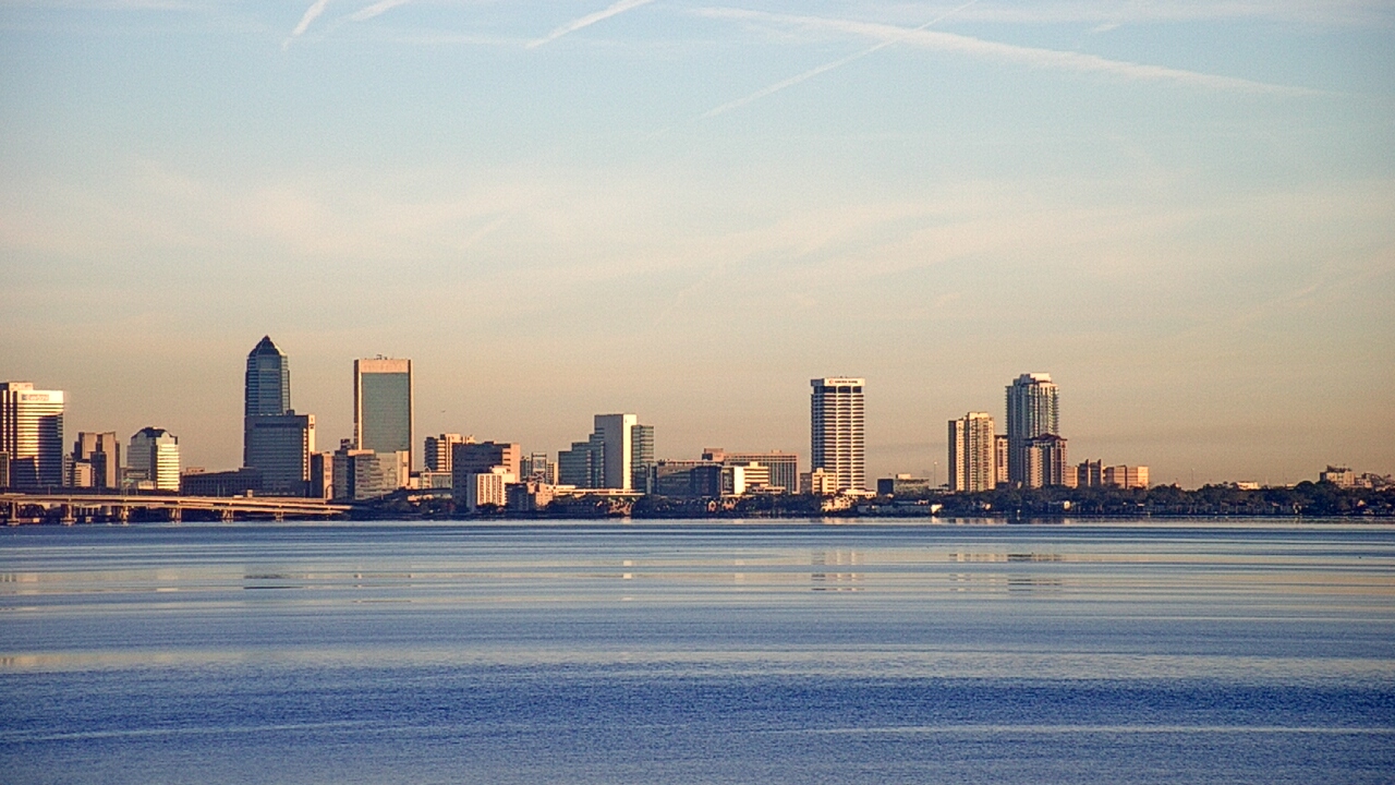 Thumbnail for current weather camera view from Florida Yacht Club in Jacksonville, Florida