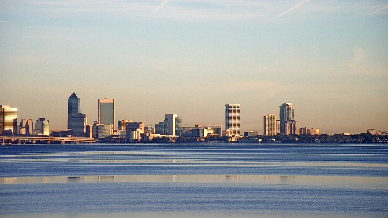Thumbnail for current weather camera view from Florida Yacht Club in Jacksonville, Florida