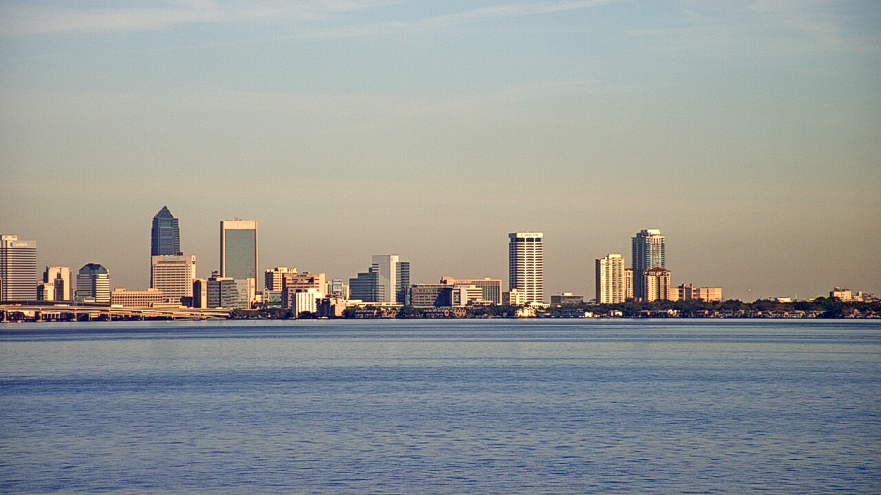 Thumbnail for current weather camera view from Florida Yacht Club in Jacksonville, Florida
