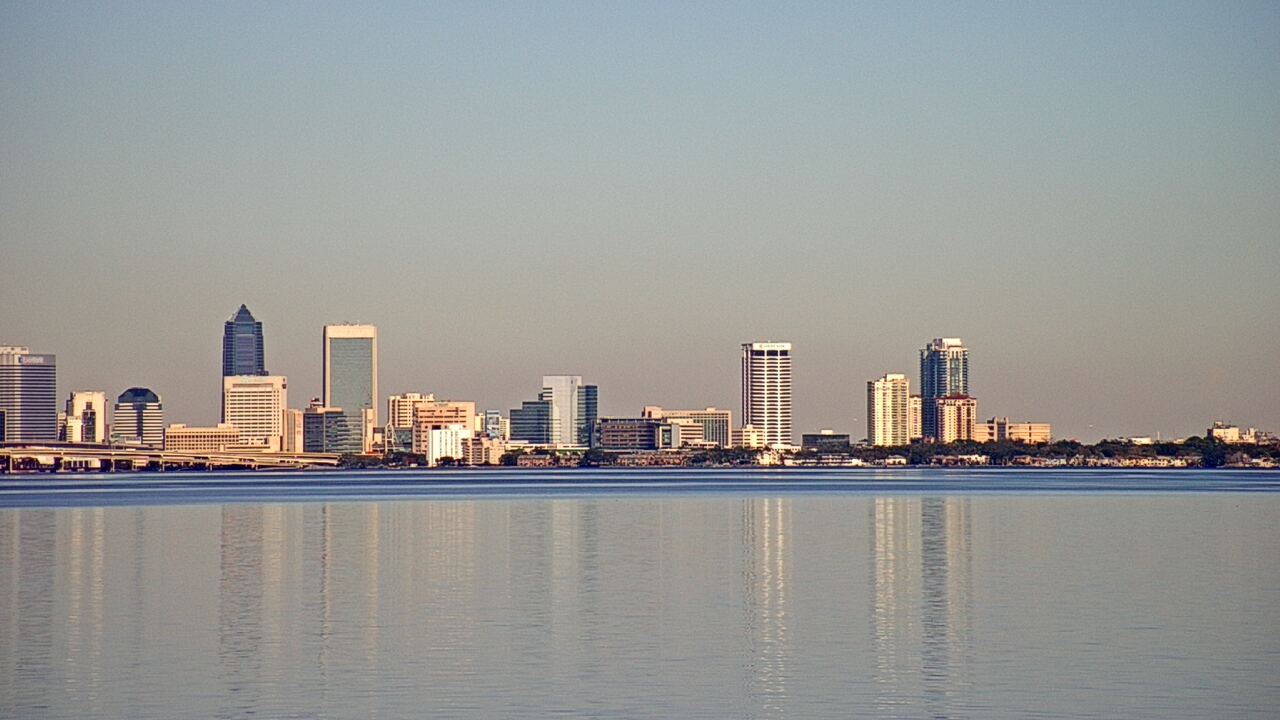 Thumbnail for current weather camera view from Florida Yacht Club in Jacksonville, Florida