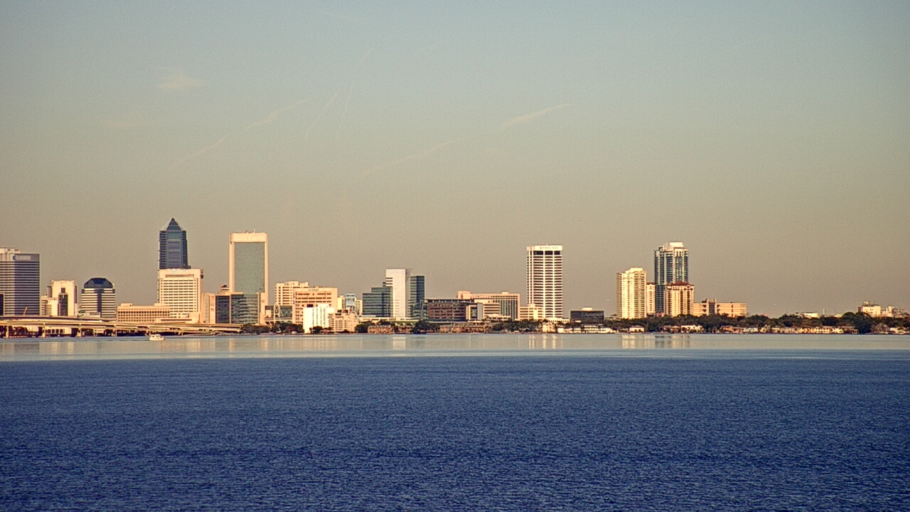 Thumbnail for current weather camera view from Florida Yacht Club in Jacksonville, Florida