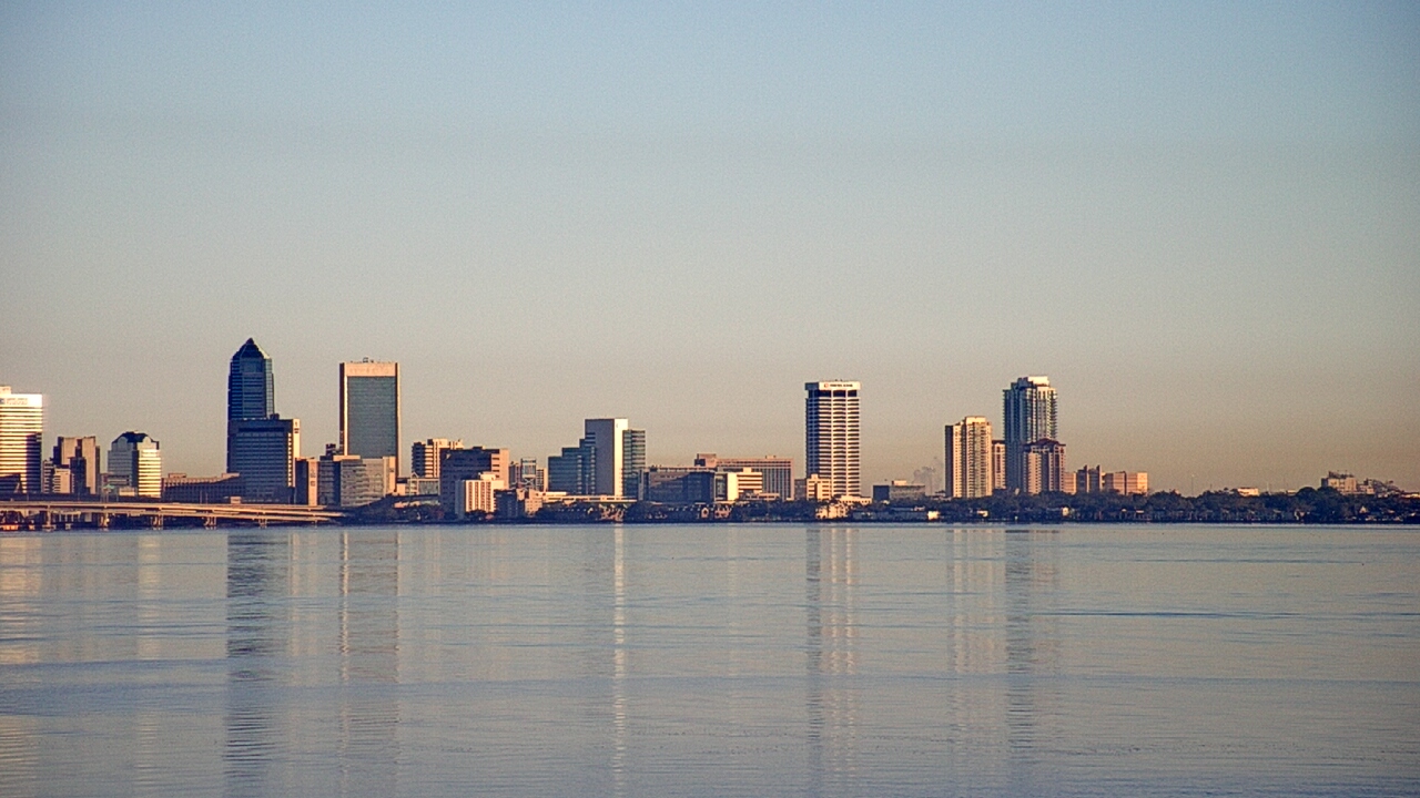 Thumbnail for current weather camera view from Florida Yacht Club in Jacksonville, Florida