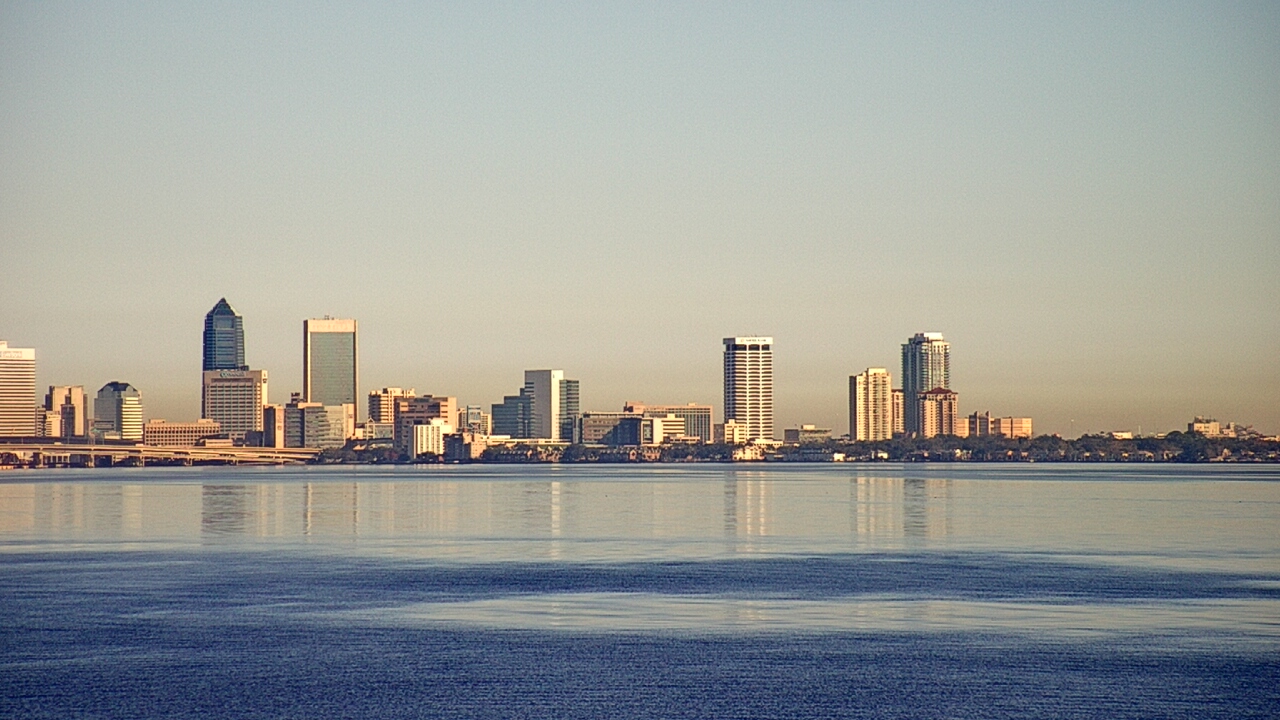 Thumbnail for current weather camera view from Florida Yacht Club in Jacksonville, Florida