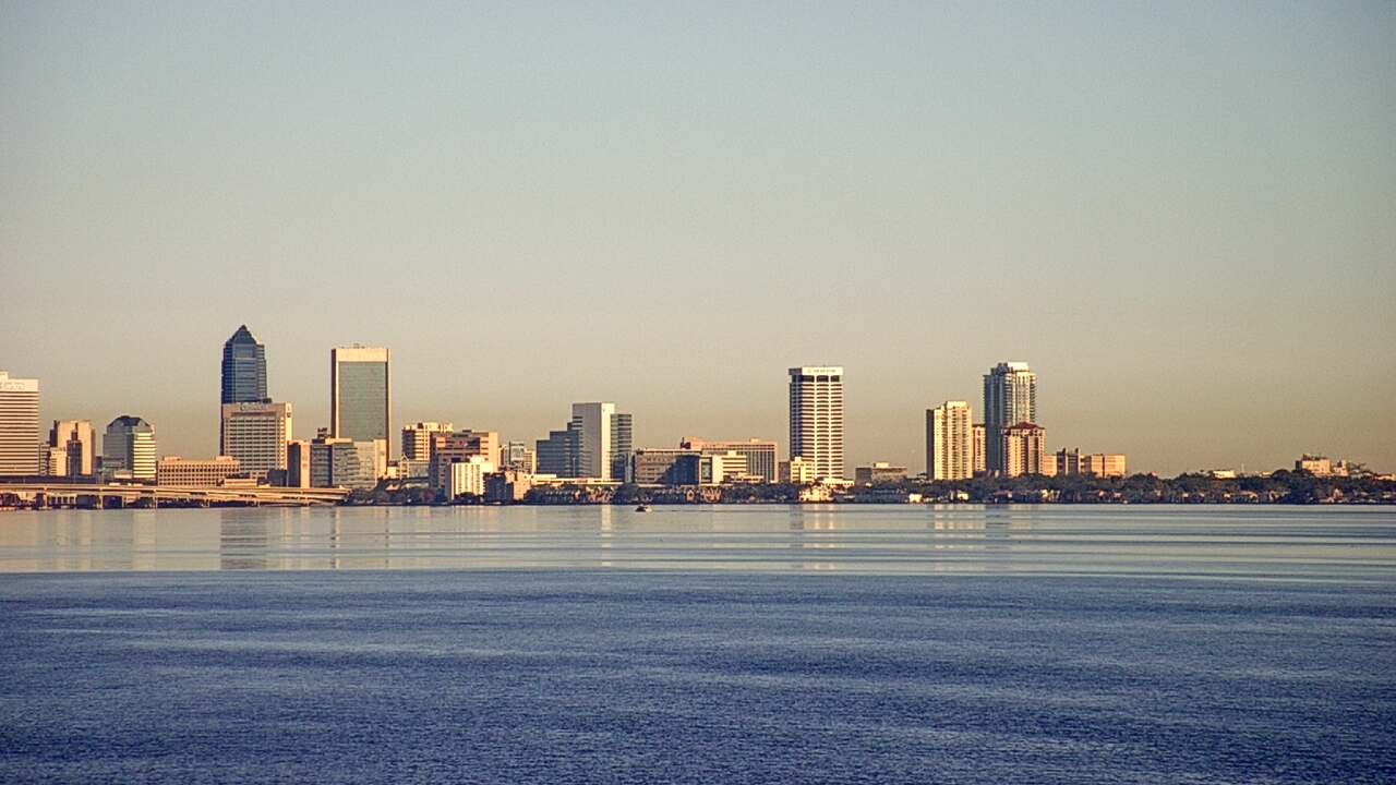 Thumbnail for current weather camera view from Florida Yacht Club in Jacksonville, Florida