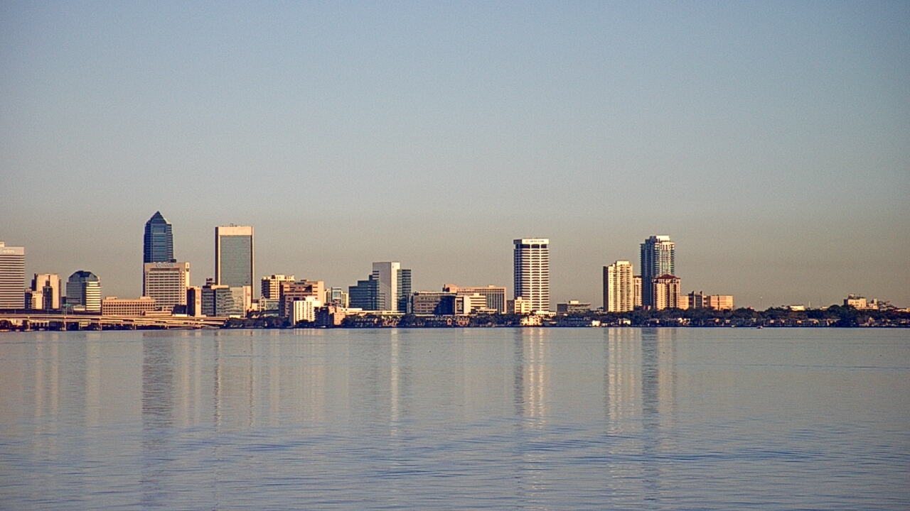 Thumbnail for current weather camera view from Florida Yacht Club in Jacksonville, Florida