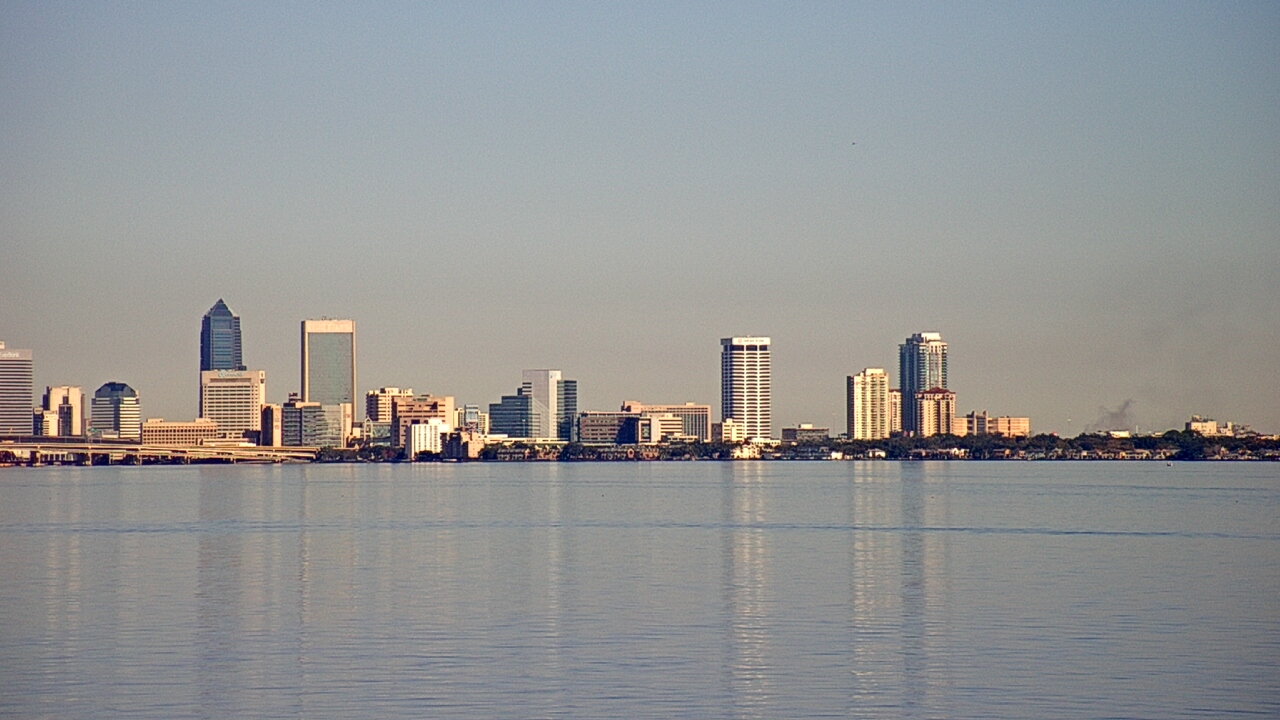 Thumbnail for current weather camera view from Florida Yacht Club in Jacksonville, Florida