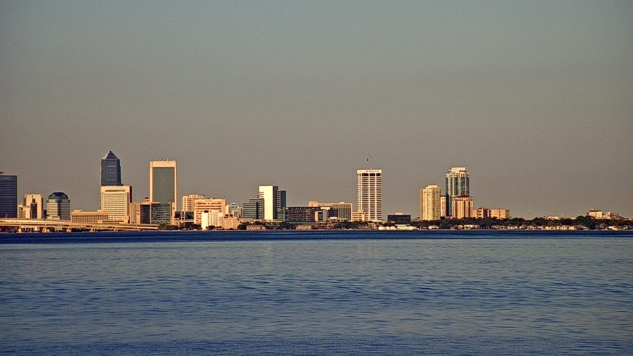 Thumbnail for current weather camera view from Florida Yacht Club in Jacksonville, Florida