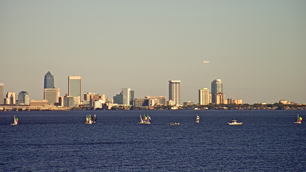 Thumbnail for current weather camera view from Florida Yacht Club in Jacksonville, Florida