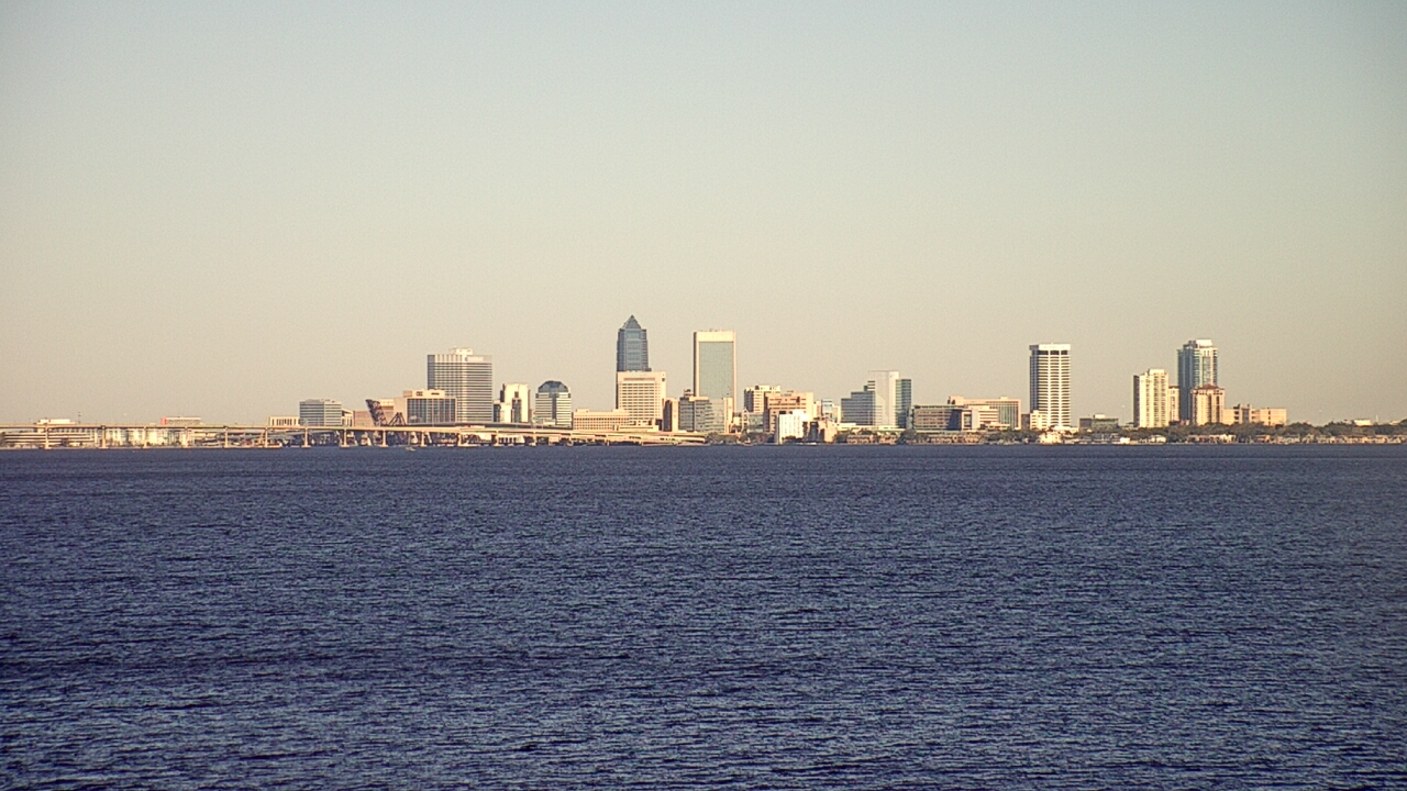 Thumbnail for current weather camera view from Florida Yacht Club in Jacksonville, Florida