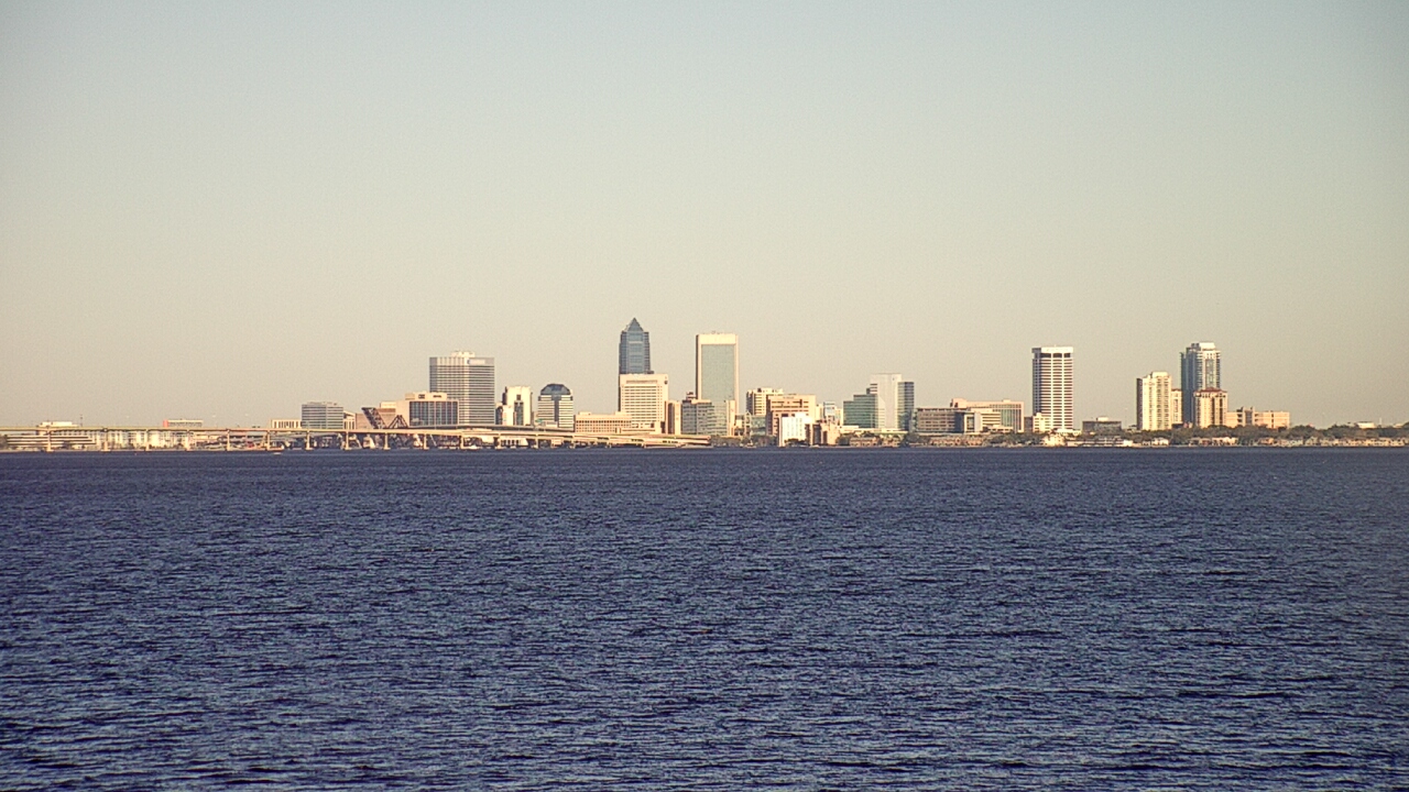 Thumbnail for current weather camera view from Florida Yacht Club in Jacksonville, Florida