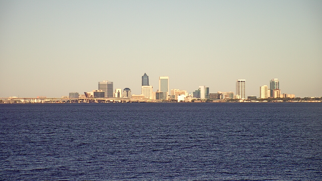 Thumbnail for current weather camera view from Florida Yacht Club in Jacksonville, Florida