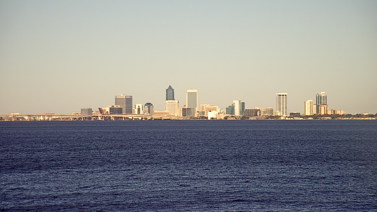 Thumbnail for current weather camera view from Florida Yacht Club in Jacksonville, Florida