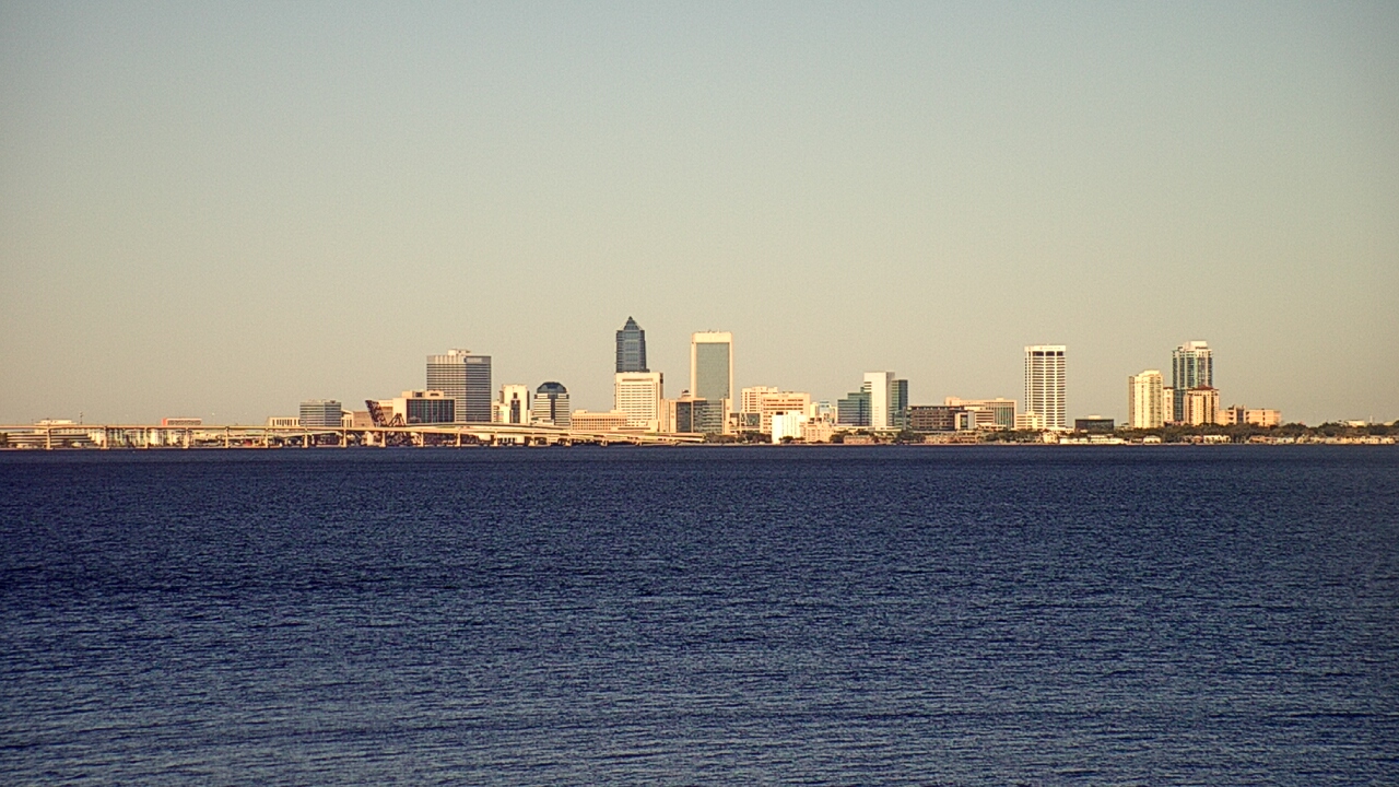 Thumbnail for current weather camera view from Florida Yacht Club in Jacksonville, Florida