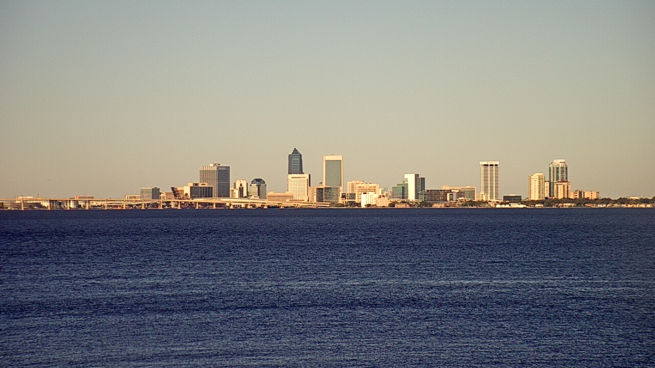 Thumbnail for current weather camera view from Florida Yacht Club in Jacksonville, Florida