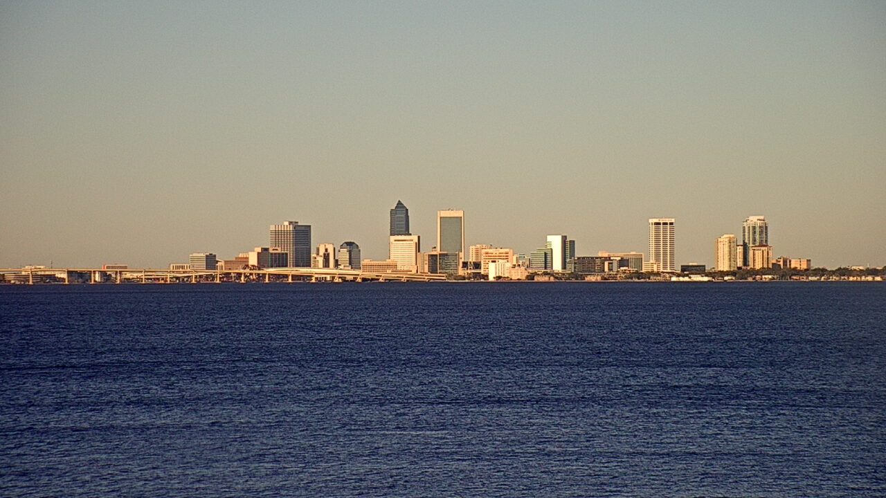 Thumbnail for current weather camera view from Florida Yacht Club in Jacksonville, Florida