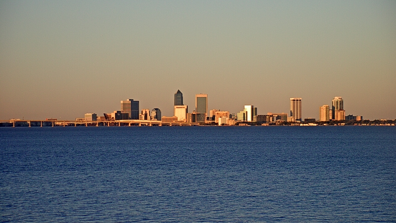 Thumbnail for current weather camera view from Florida Yacht Club in Jacksonville, Florida