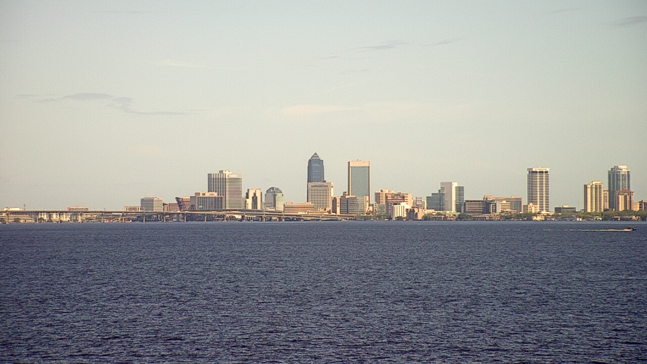 Thumbnail for current weather camera view from Florida Yacht Club in Jacksonville, Florida