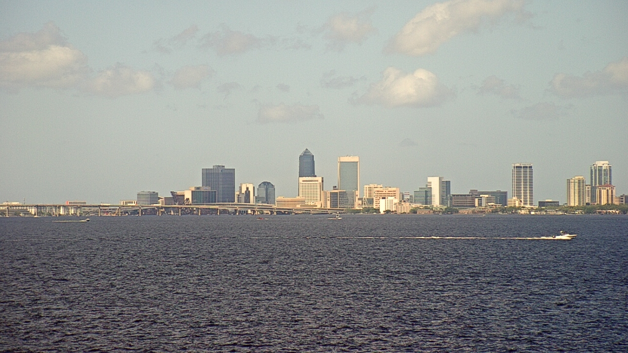 Thumbnail for current weather camera view from Florida Yacht Club in Jacksonville, Florida