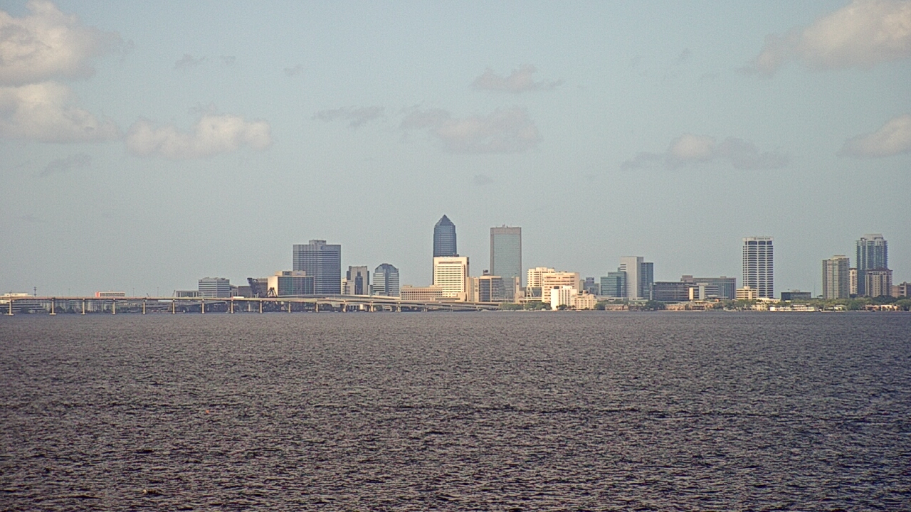 Thumbnail for current weather camera view from Florida Yacht Club in Jacksonville, Florida