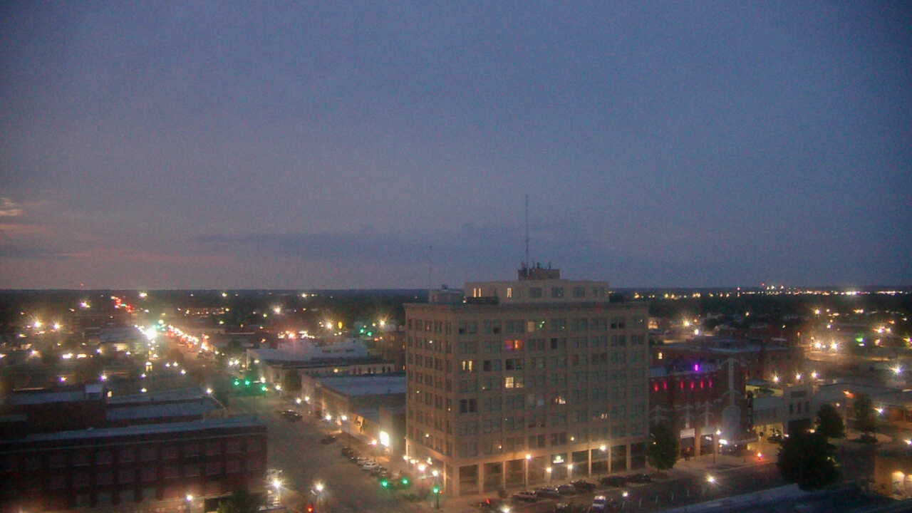 Thumbnail for current weather camera view from First National Bank-Hutchinson in Hutchinson, Kansas