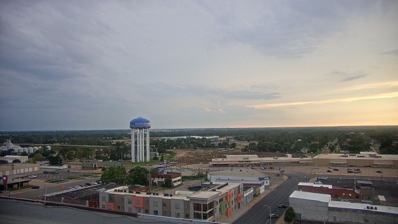 Thumbnail for current weather camera view from First National Bank-Hutchinson in Hutchinson, Kansas