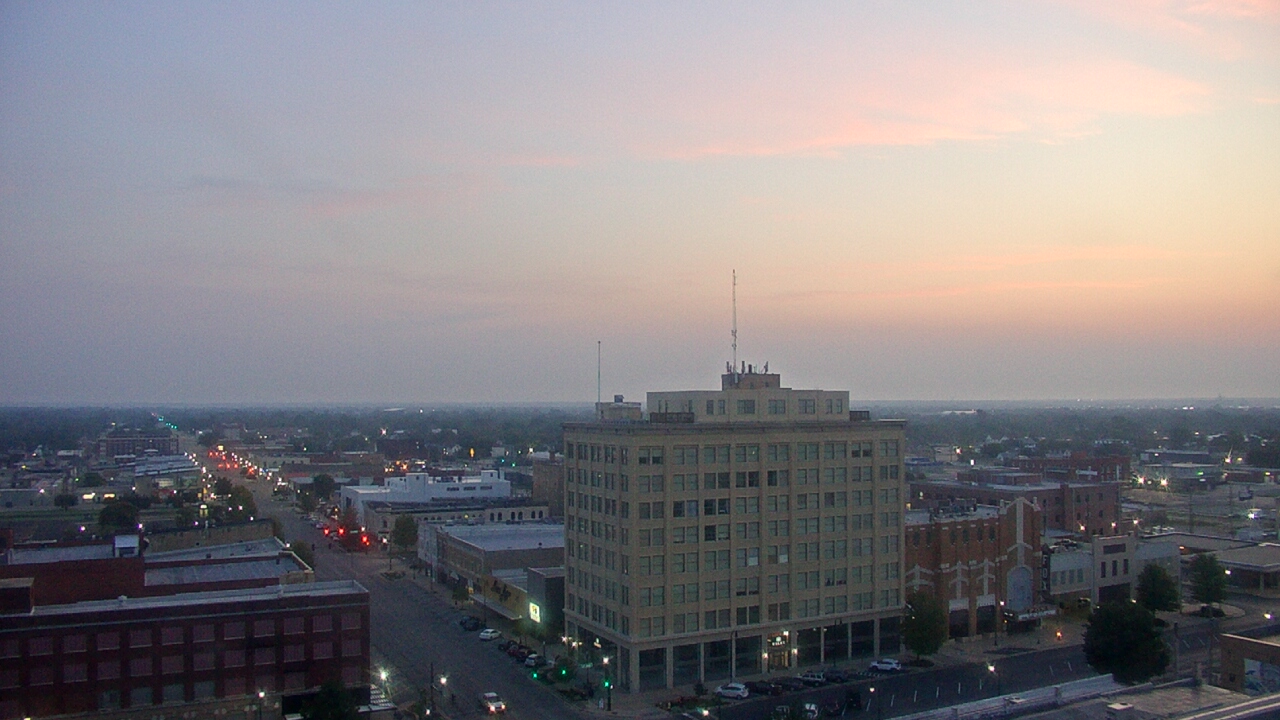 Thumbnail for current weather camera view from First National Bank-Hutchinson in Hutchinson, Kansas