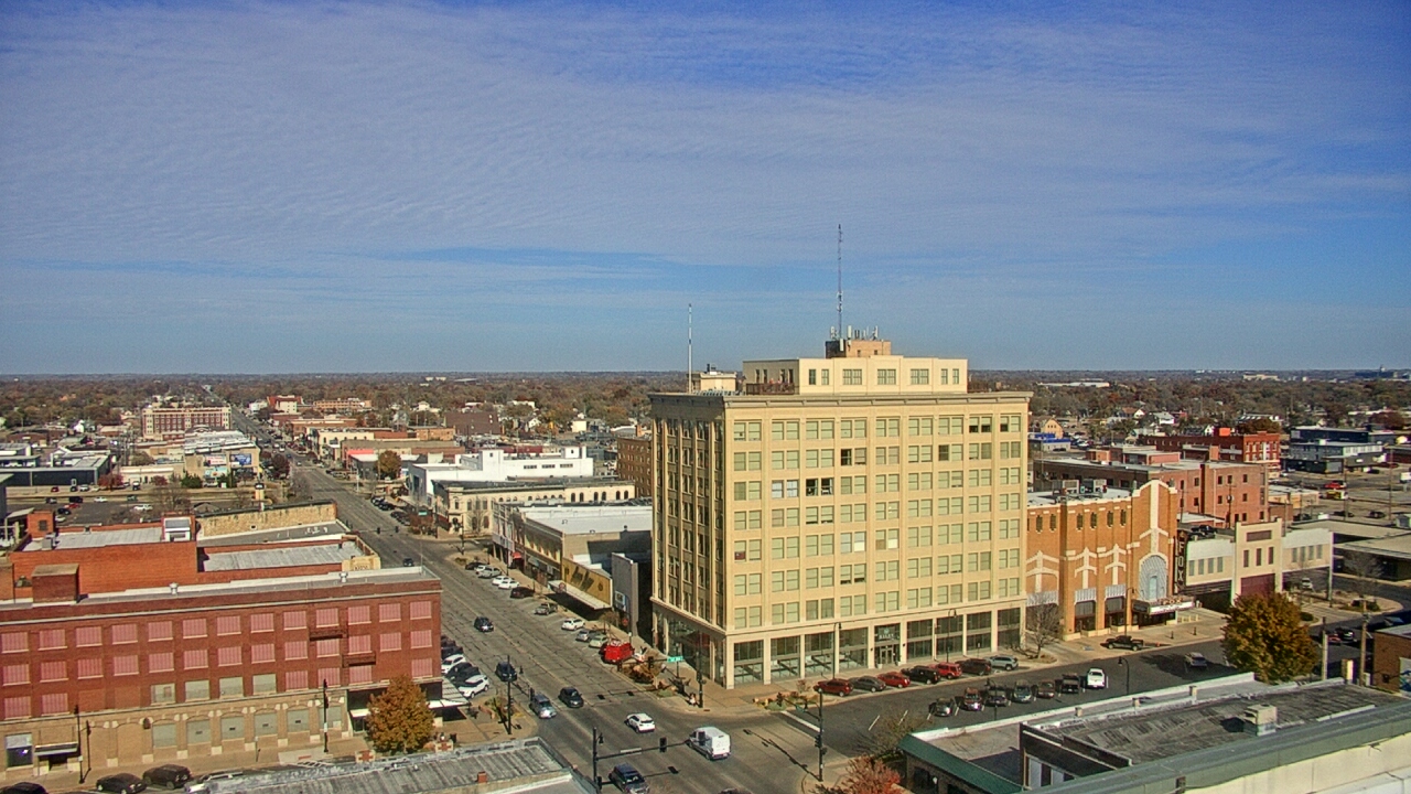 Thumbnail for current weather camera view from First National Bank-Hutchinson in Hutchinson, Kansas