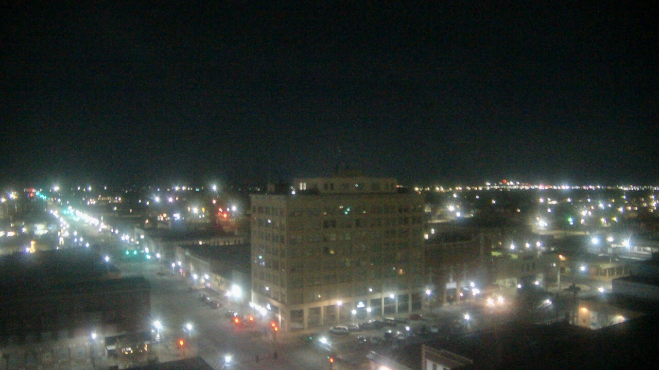 Thumbnail for current weather camera view from First National Bank-Hutchinson in Hutchinson, Kansas